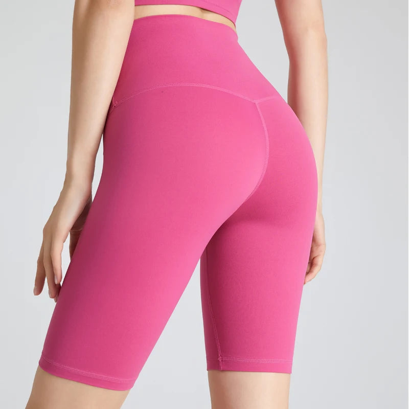 DIAS FIT JOY Women's High Waist Yoga Shorts Quick Drying Hip Lift Fitness Running Cycling QuickDry Breathable Comfortable Shorts