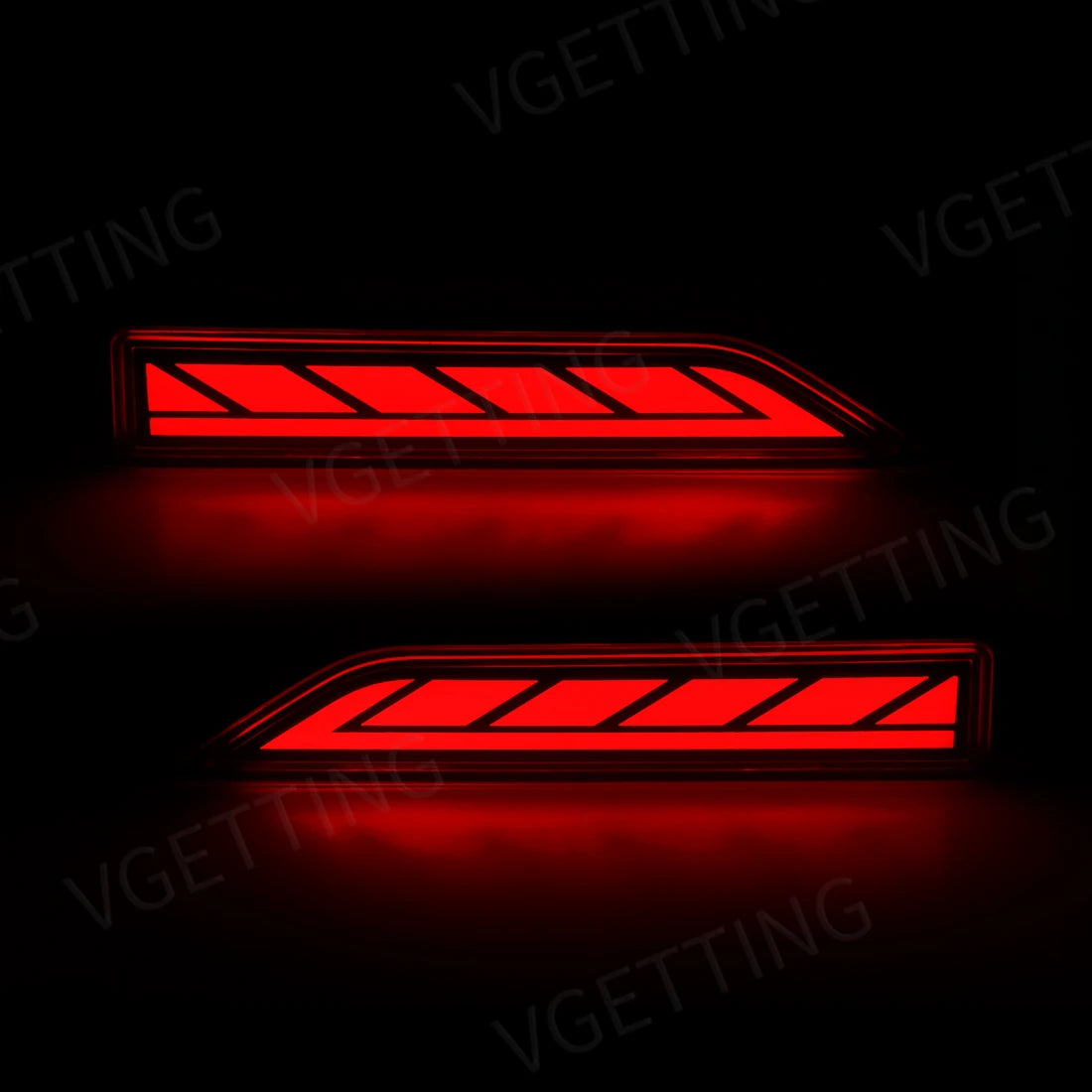 For Toyota Veloz 2021 2022 2023 LED Rear Bumper Reflector Lights Auto Brake Warning Dynamic Turn Signal Lamp Car Accessories 12V