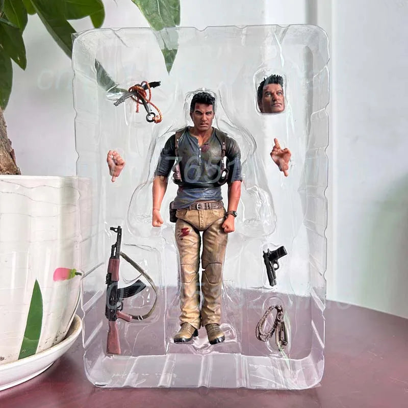 NECA Figure Uncharted 4 A thief's end NATHAN DRAKE Action Figure Model