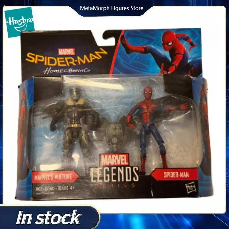 Original Hasbro Marvel Legends Series SPIDER-MAN No Way Home MARVEL'S VULTURE & SPIDER-MAN Anime Figure Toy Collection Gift