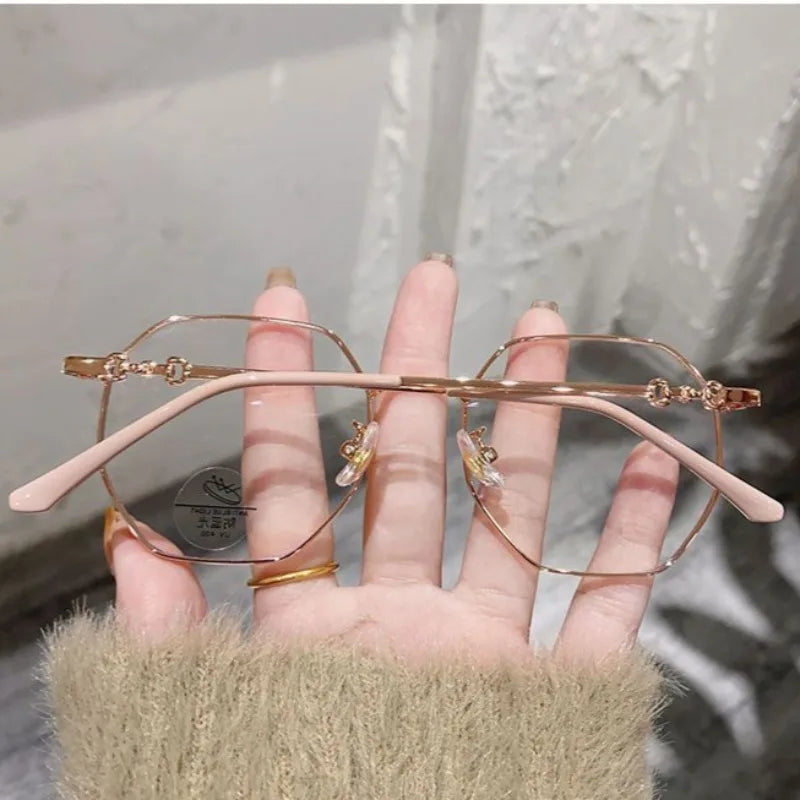Anti Blue Light Blocking Glasses Clear Anti Radiation Glasses Replaceable Lens for Women/Men