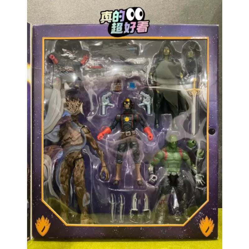 Original Hasbro Marvel Legends Series GUARDIANS OF THE GALAXY Action Toy Figure Model Ornaments