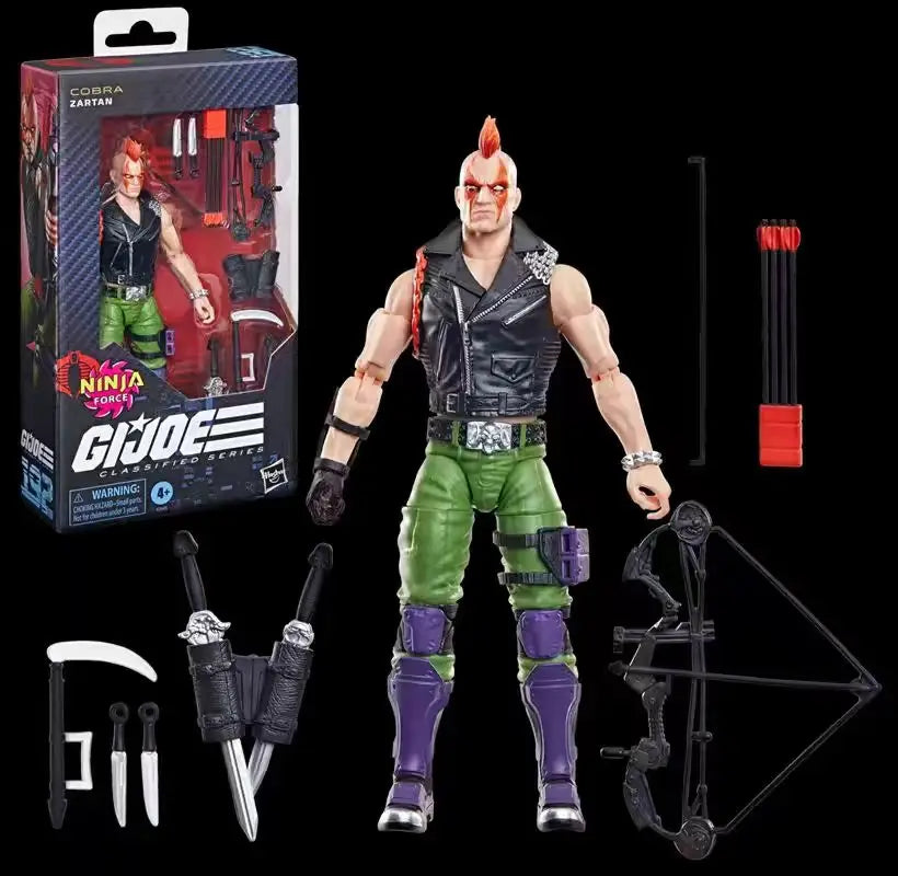 【Pre Sale】Original Hasbro G.I. Joe Alejandro Balam "Sundown" Luna Mendoza/Cobra Overkill/Ninja Force Zartan/Hydro-Viper/Airtight