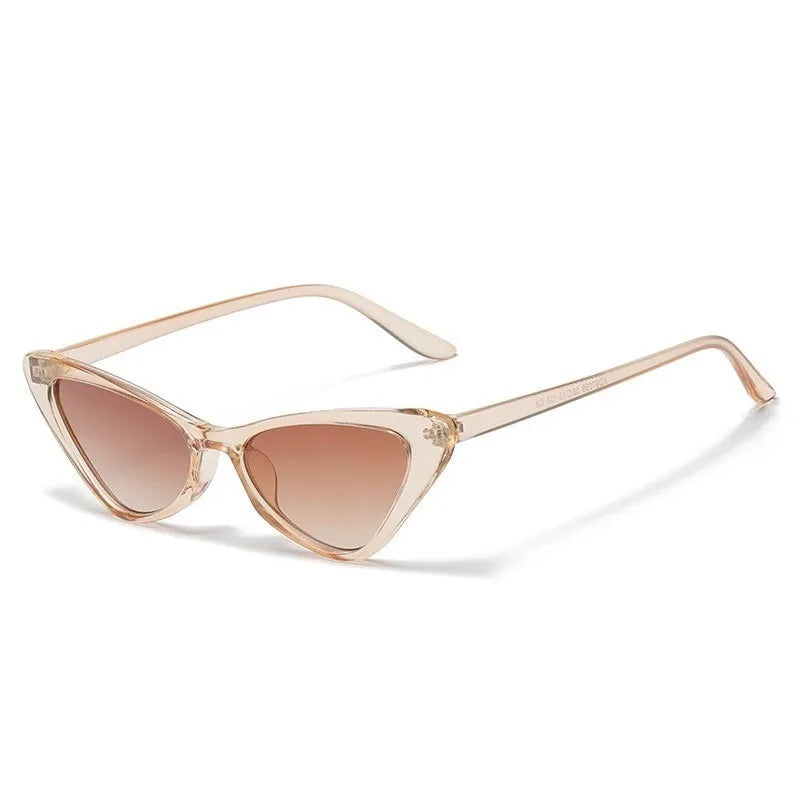 Retro Cat Eye Sunglasses UV400 Eyewear Sunglasses for Women Sun Glasses Small Frame Vintage Fashion Shades