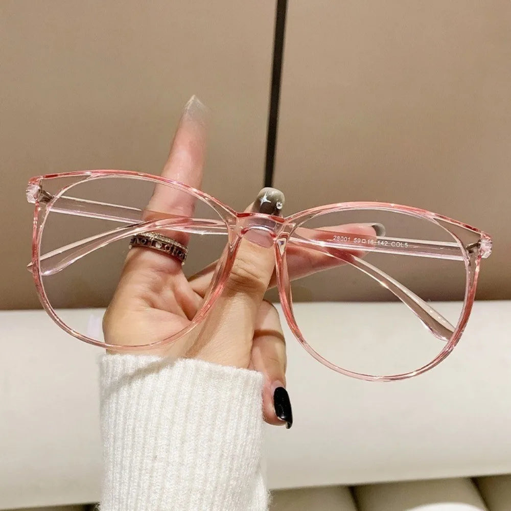 4 PCS Anti Blue Light Blocking Glasses Clear Anti Radiation Glasses Replaceable Lens for Women/Men