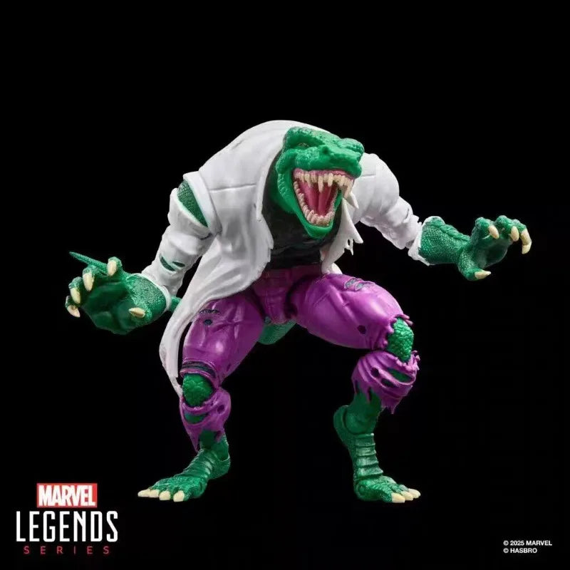 Original Hasbro Marvel Legends Series SPIDER-MAN LIZARD Anime Figure Toy Collection Model