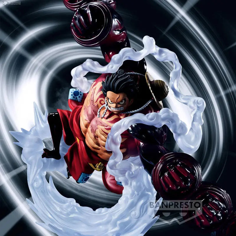 Special Offerin stock Original Bandai One Piece Banpresto Wudang Pattern New Product Combine New Styles Cartoon Characters About