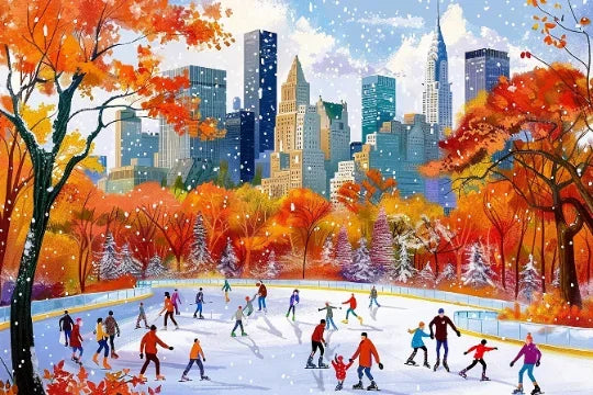 Paper Adult Jigsaw Puzzle 1000 Pieces Puzzle Toys Landscape Animation Puzzle Decorative Painting Exercise Brain Thinking