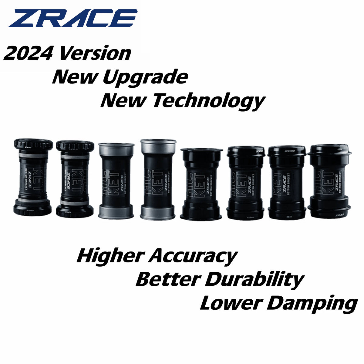 ZRACE DUB Bottom Bracket, for DUB MTB/Road Crank, Compatible with Traditional Tools, DUB BSA, BB29, BB86, BB92, PF30, BB30, BB38