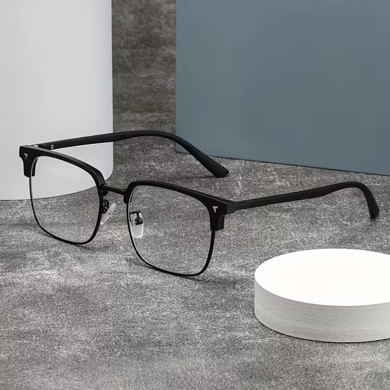 Anti Blue Light Glasses Man Style Square Eyeglass Frame for Women Glasses Men Computer Anti-reflective Lenses Frames