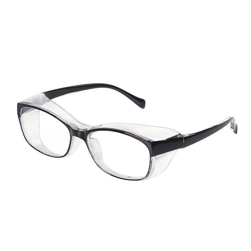 3PCS Work Safety Goggles Anti-Splash Wind Dust Proof Protective Glasses Optical Lens Frame For Research Cycling Eyes Protector