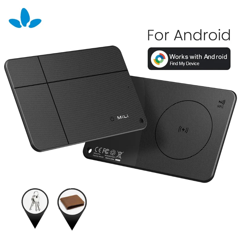 MiLi Anti-Loss GPS Card Wallet Passport Key Phone Tracker Smart Bluetooth Finder