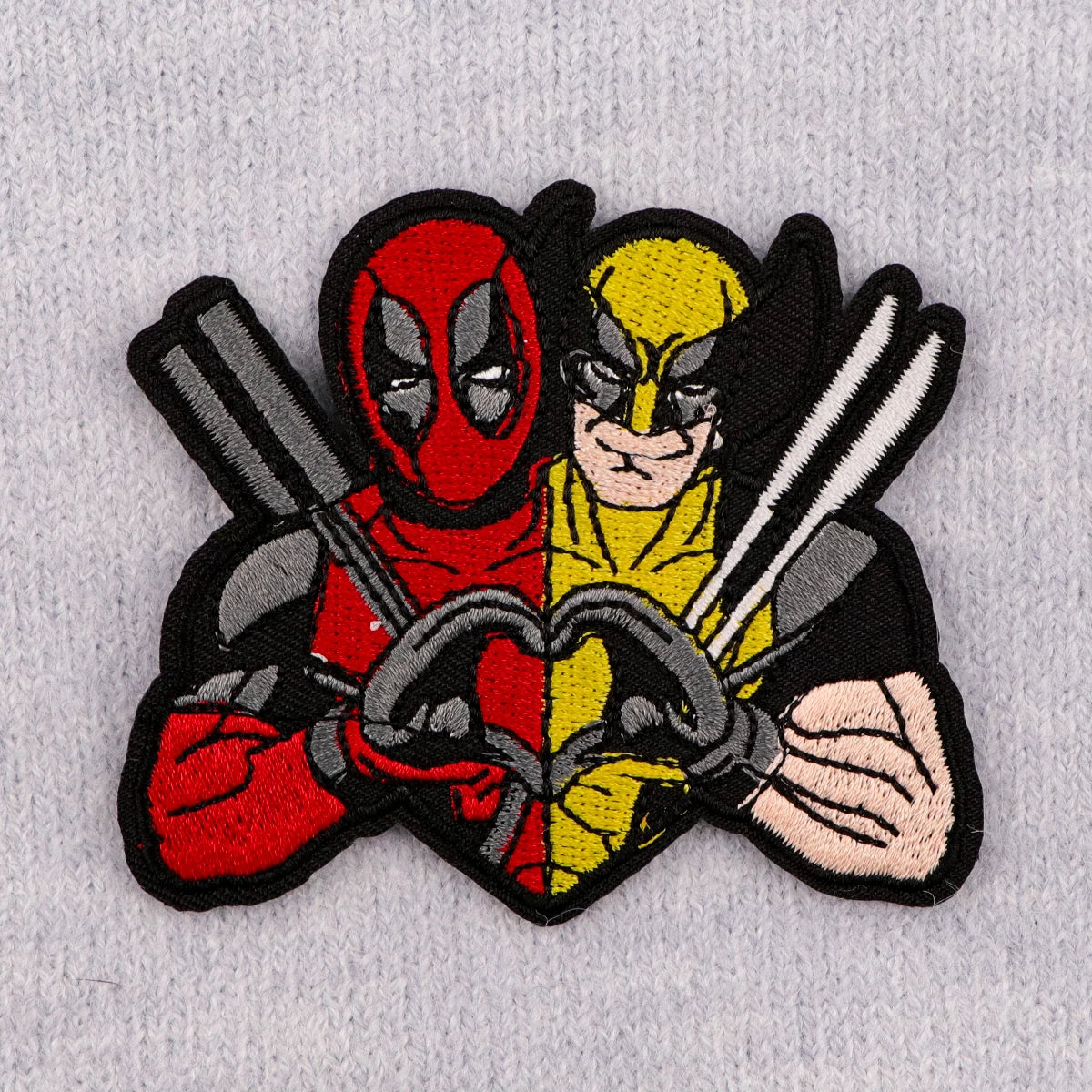 Best Friend Patches On Clothes Movie Hero Iron on Embroidered Patches For Clothing DIY Stripes Applique Accessory