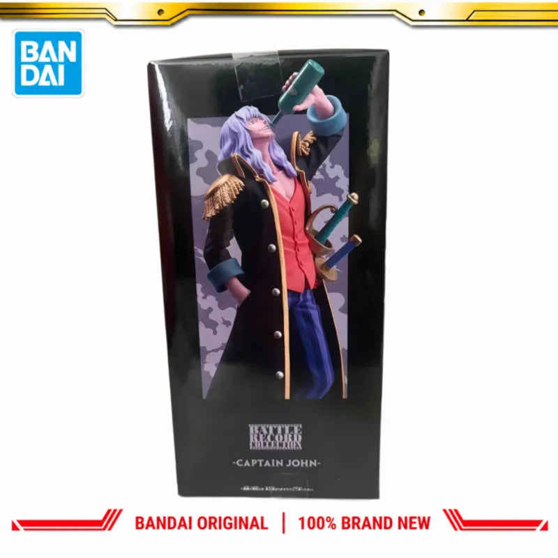 Special OfferIn Stock Bandai Original Banpresto One Piece Captain John Action Figure Mol Doll Brand New Boxed Anime Characters T