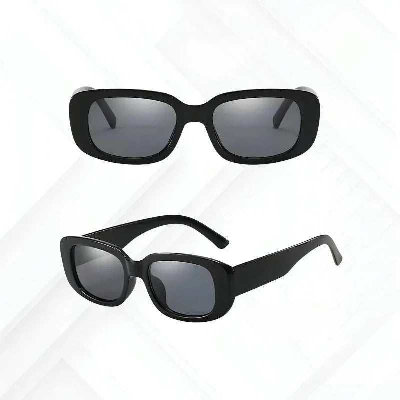10PCS Classic Black Square Fashion Glasses For Party Photography Wedding Birthday Graduation Hiking