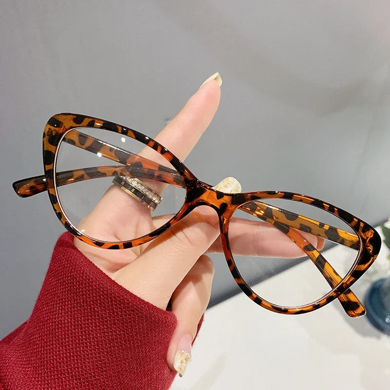 Cat Eye Glasses Women Ladies Cat eye Blue Light Blocking Computer Readers Anti Glare Fashion Eyewear