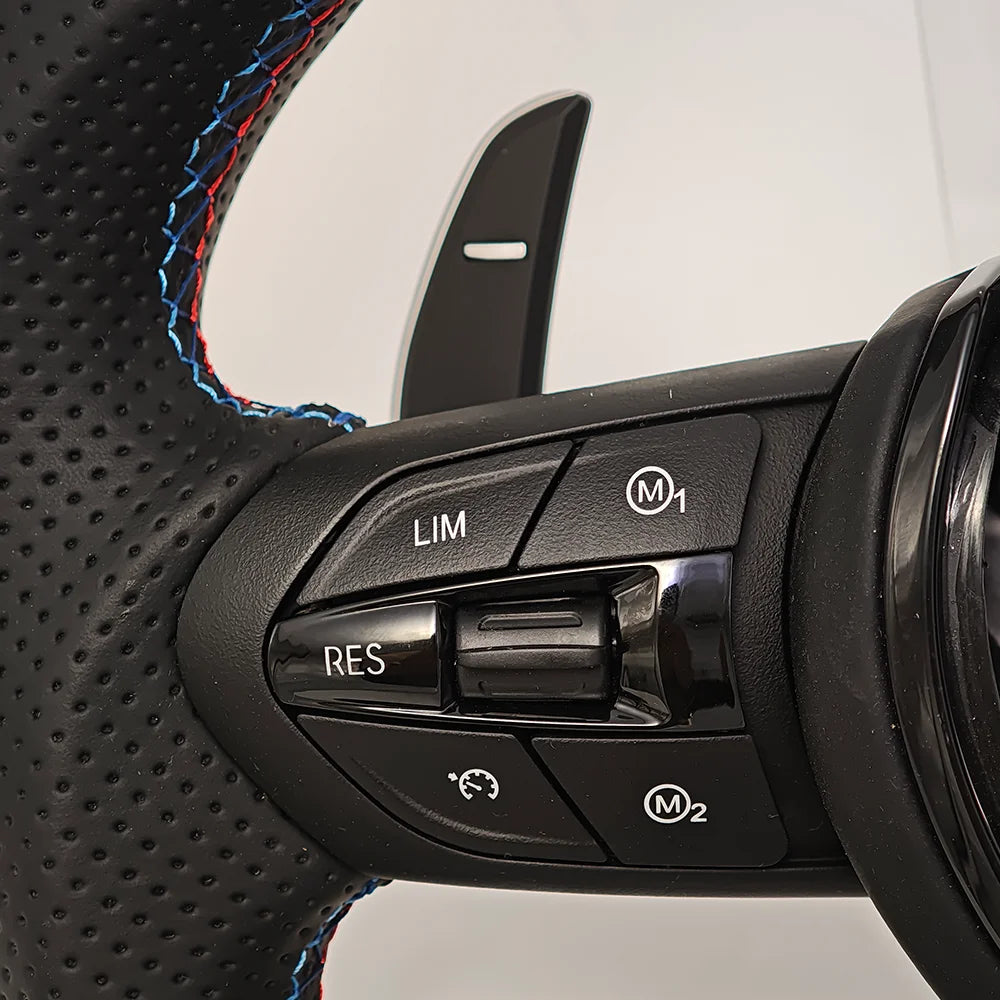 Full Black M Sport Volant Stering Wheel for BMW F01 F10 F11 F12 X5 F15 X6 F20 F21 F22 F23 F25 F26 F30 F31 F32 F33 F34 F35 F36 M3