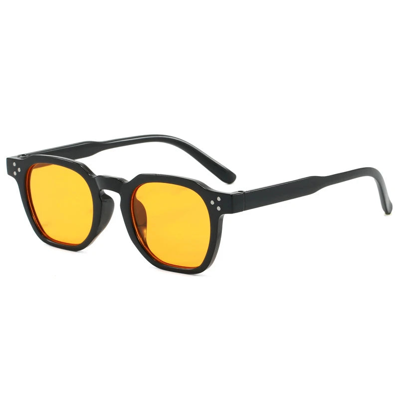 JNPCXI Fashion Square Sunglasses Women Men Vintage Trend Luxury Eyeglass Frame Male Female Glasses Frame UV400