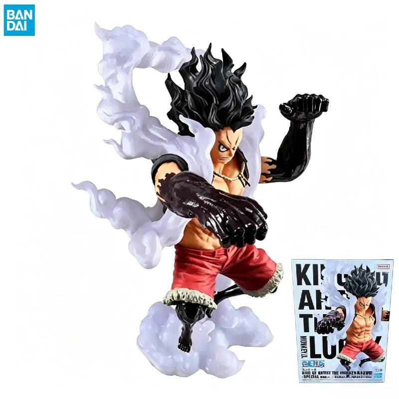 【IN STOCK】Original Banpresto King Of Artist One Piece Monkey D. Luffy Gear 4 Snake Man Special Ver. 14cm Figure