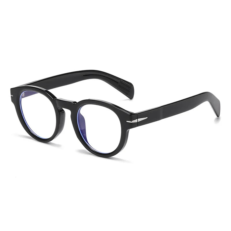 JNPCXI New Retro Round Punk Men Sunglasses Fashion Brand Designer Women Rivets Sun Glasses Shades UV400