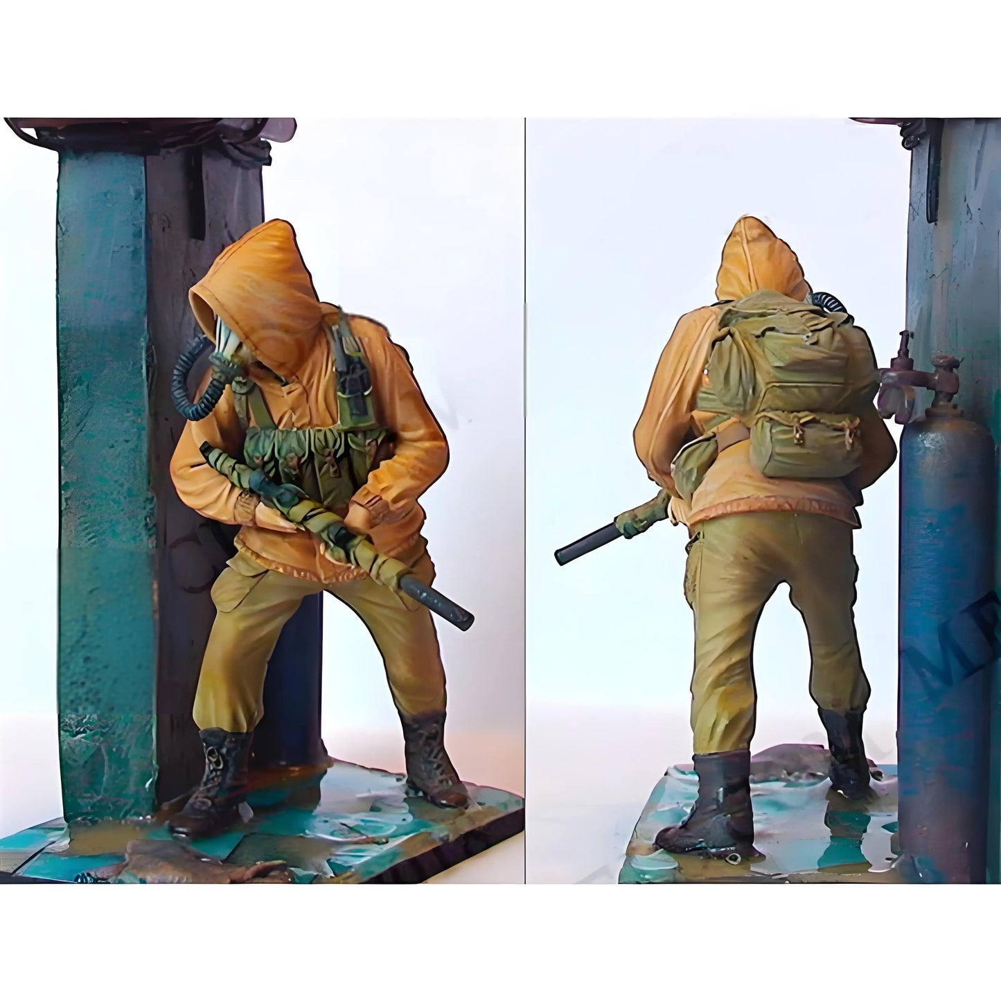 1/35 Resin Model Kits Modern Military Soldier Biochemical Special Forces Figure