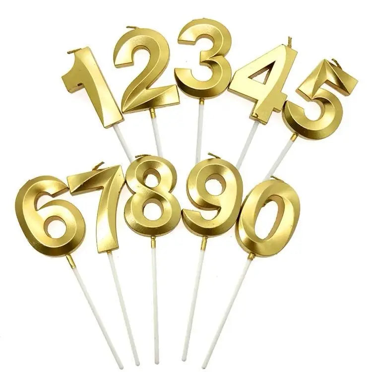 1pc Age Number Candle, Birthday Cake Candle, Creative Party Event Celebration Anniversary Cake Decoration
