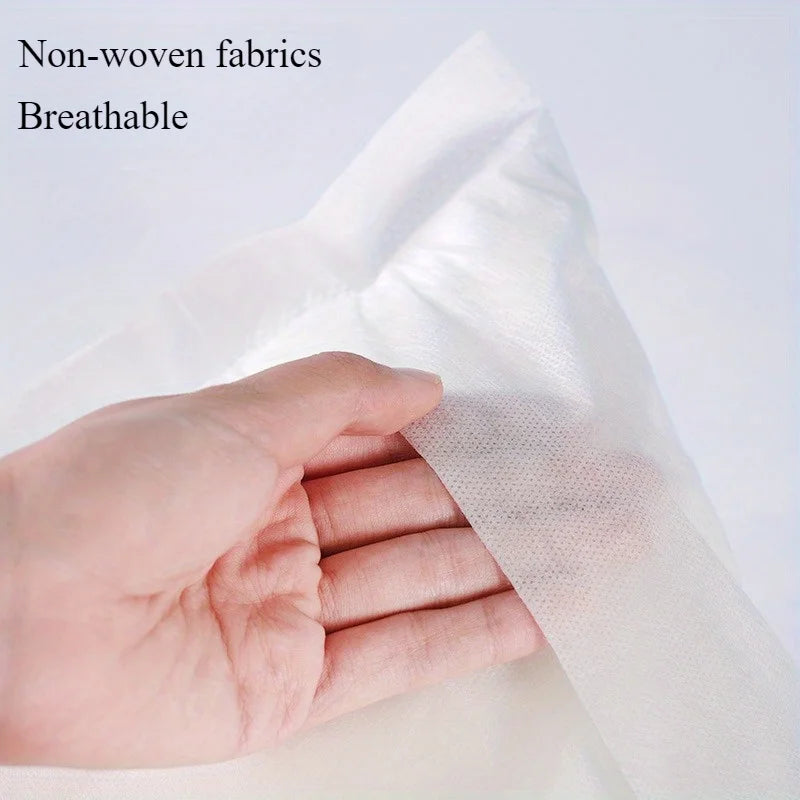 Premium Disposable Pillowcases - Thick, Breathable & Dirt-Proof for Hotels, Beauty Salons & Travel (Pillow Inserts Not Included)