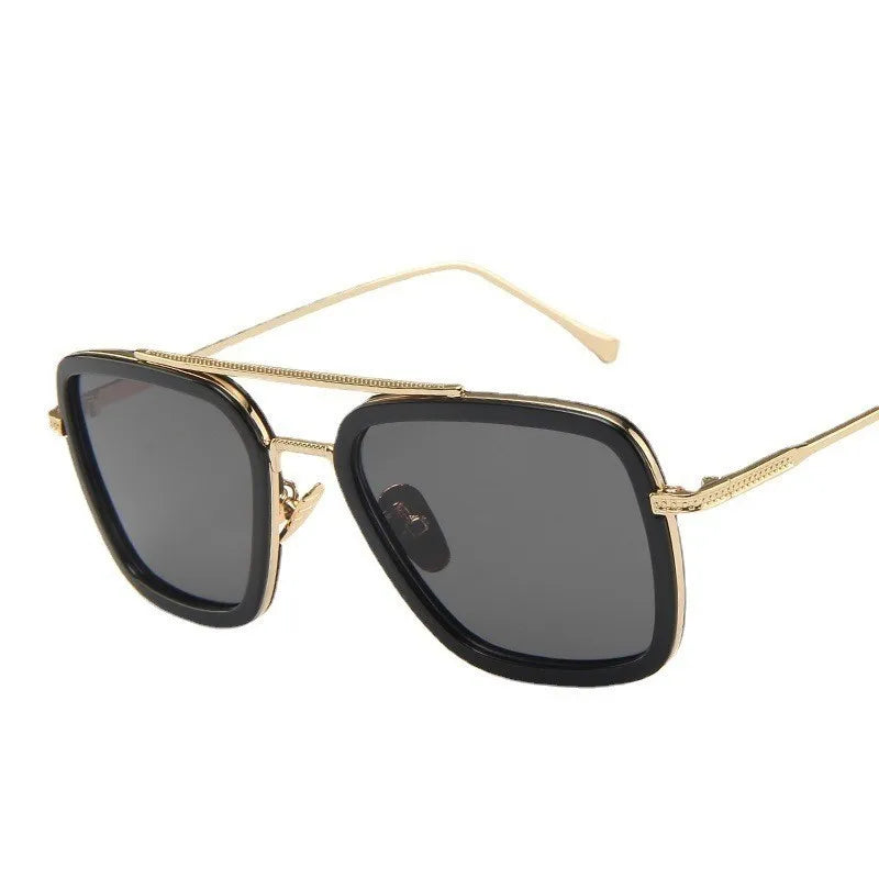 Men's Simple Fashion Trendy Men's Glasses European and American Fashion Retro Hong Kong Trend Style Suitable for Men and Women