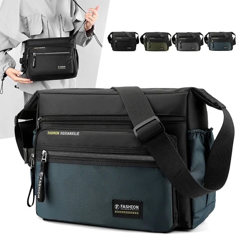 Men Crossbody Bags Male Nylon Shoulder Bags Boy Messenger Bags Man Handbags for Travel Casual Large Capacity Bag bolsas 2026
