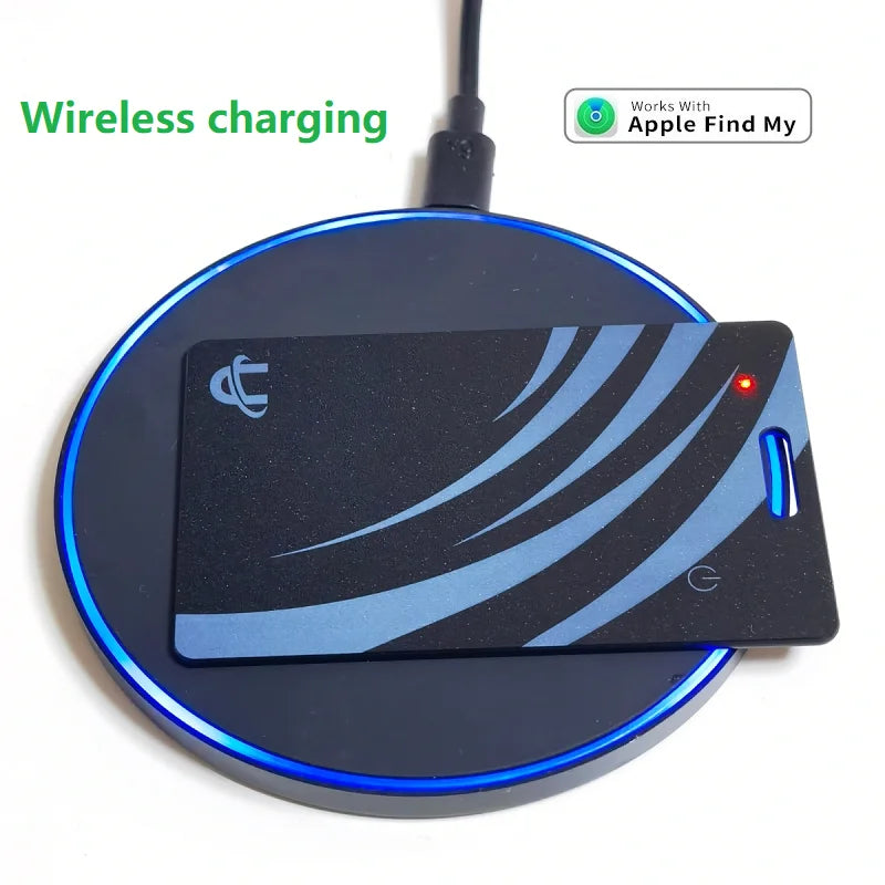 Smart wallet tracking card wireless charging GPS locator UltraSlim Antilost card