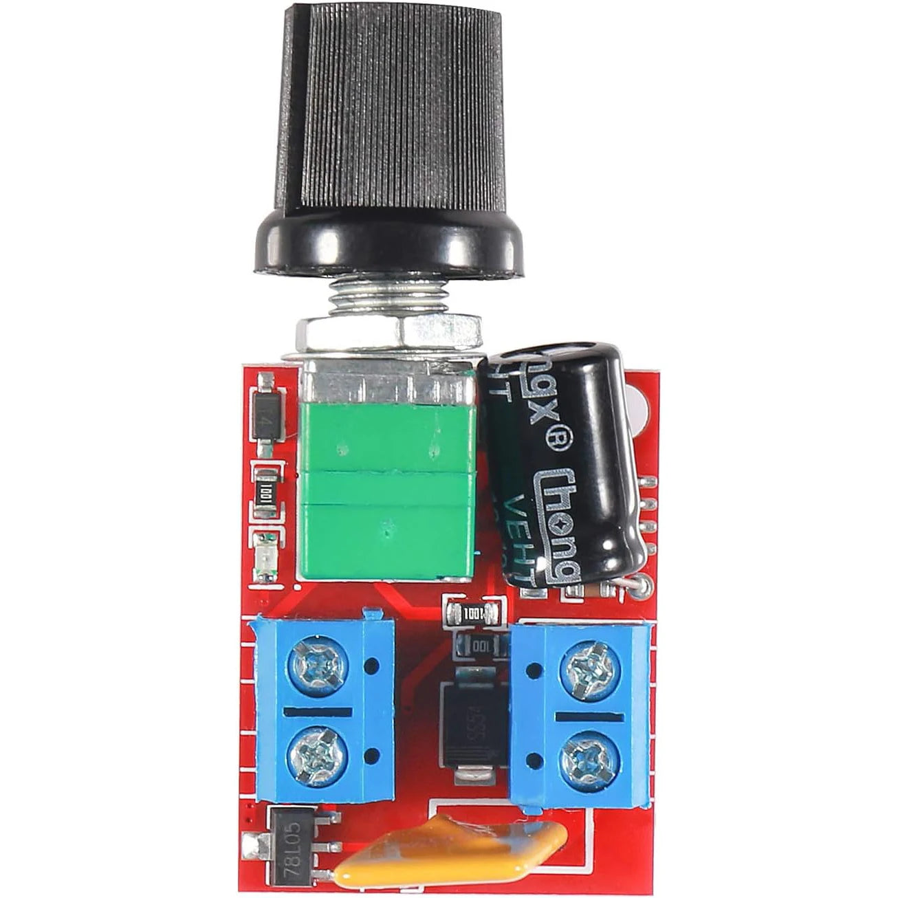 6PCS DC Motor PWM Speed Controller 3V 6V 12V 24V 35V 5A 90W with Speed Control Switch Mini LED Dimmer