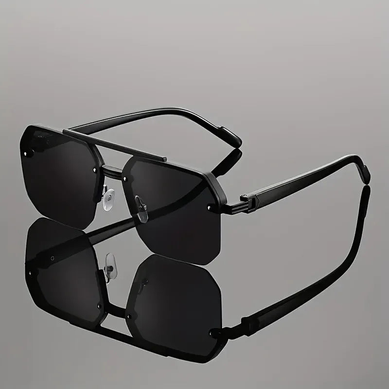 Men'S Classic Square Fashion Glasses Business Casual Style Durable Stylish for Everyday Use Stylish Eyewear
