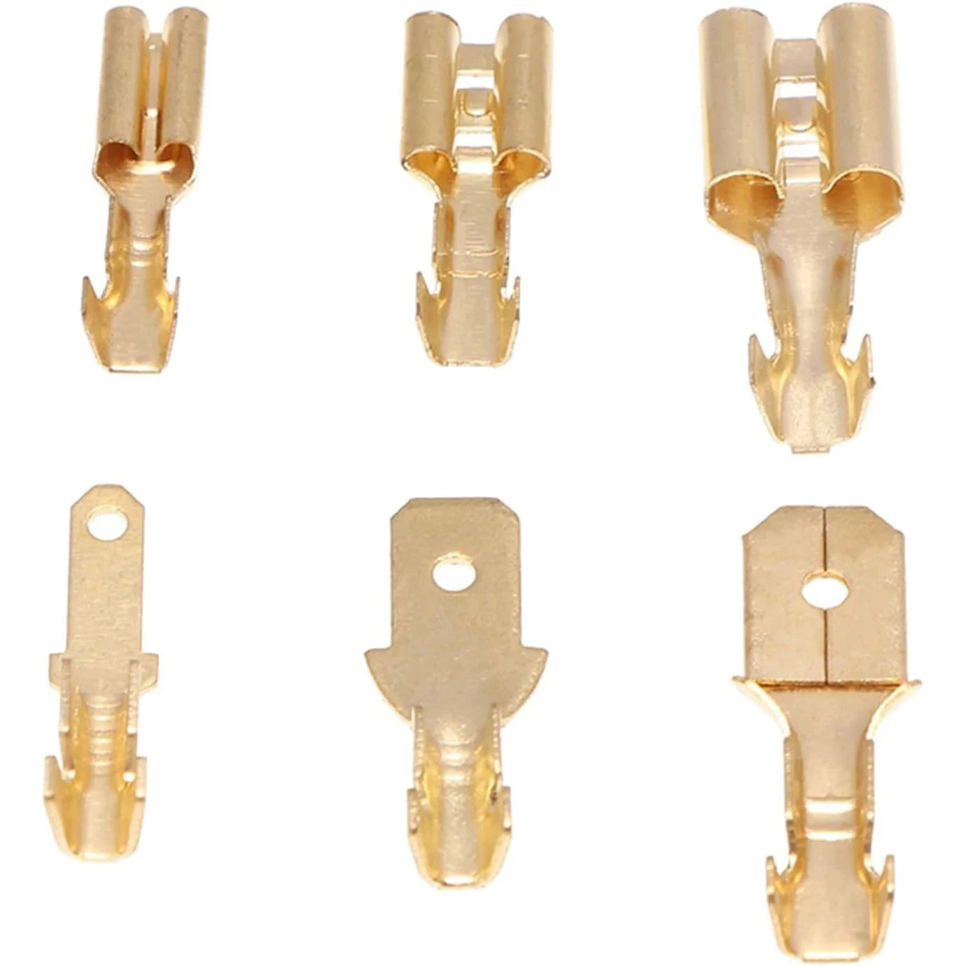 600PCS Assorted Insulated Spade Connectors 2.8/4.8/6.3mm Male Female Wire Terminals Crimp Set with Storage Box Electrical Wiring