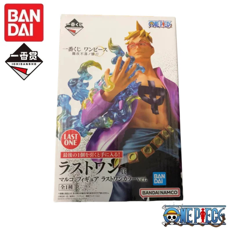 Special OfferIn Stock Original Bandai Ichiban Kuji King Roronoa Zoro Marco Benn Beckman Charlotte Katakur Anime Figures Toys for