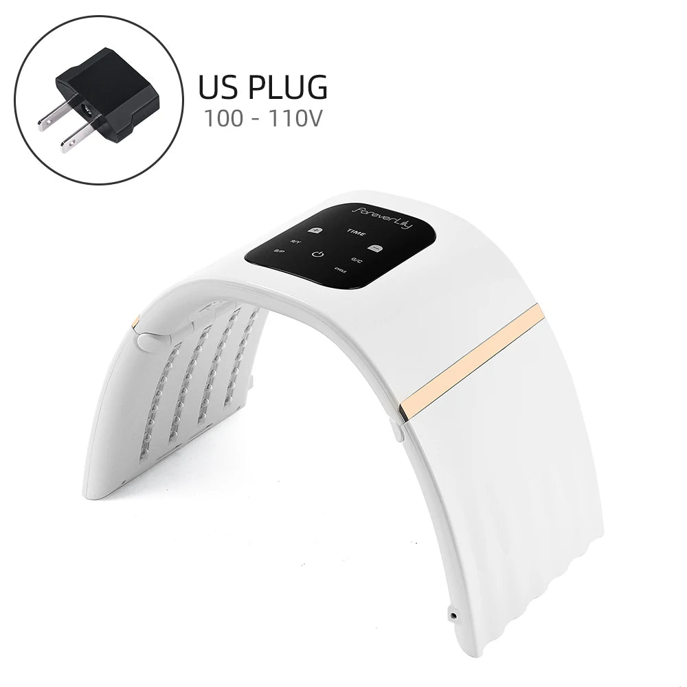 Foreverlily Face Body 7 Colors Large Light Bead LED Photon Machine Home Use High Energy LED Facial Mask PDT Machine Skin Care