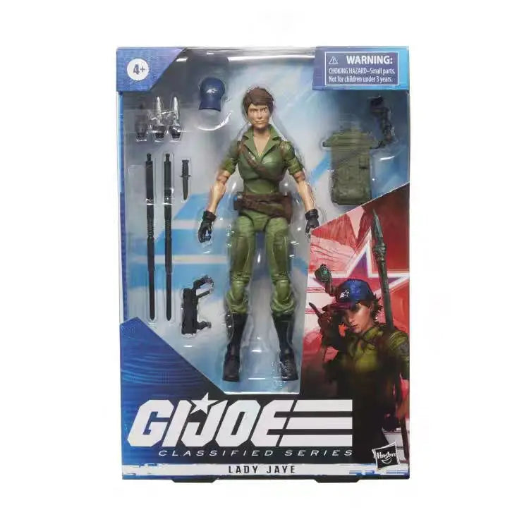 Original Hasbro G.I. Joe Classified Series LADY JAYE Anime Figures Toys Models Collection