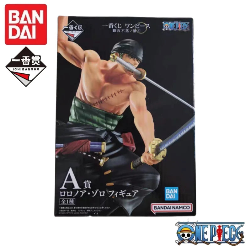 Special OfferIn Stock Original Bandai Ichiban Kuji King Roronoa Zoro Marco Benn Beckman Charlotte Katakur Anime Figures Toys for