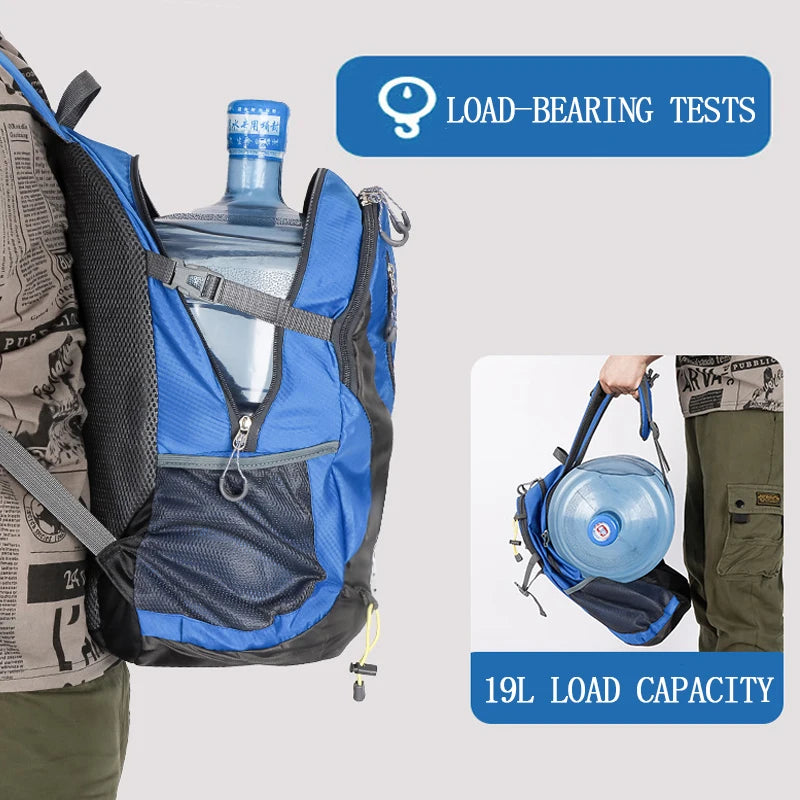 40L Large Capacity Casual Backpack Men/Women Waterproof Laptop Bag Hiking Sports Backpack Cycling Travel Bag School Backpack