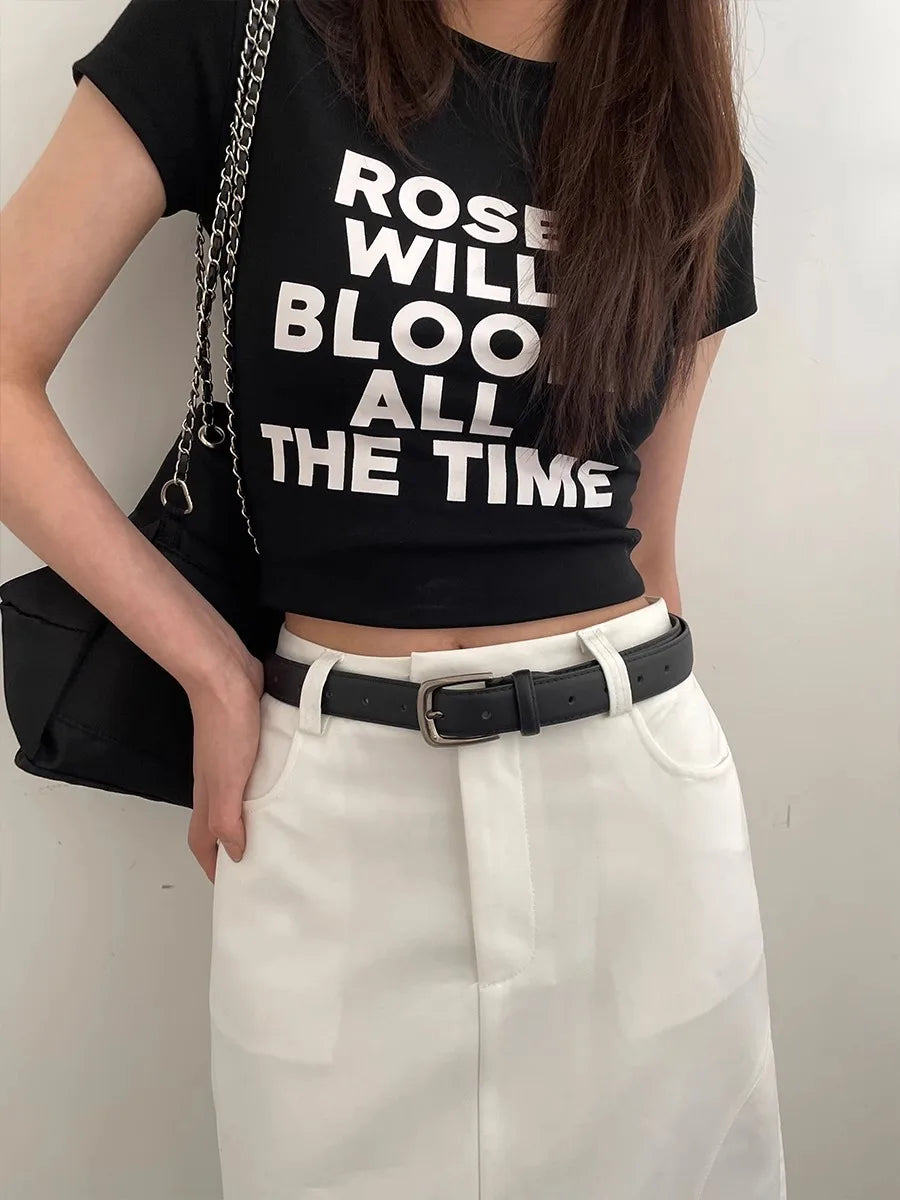 Decorative Belt Women With Skirts And Simple Korean Version Of The New Brown Belt Accessories High-End Sense