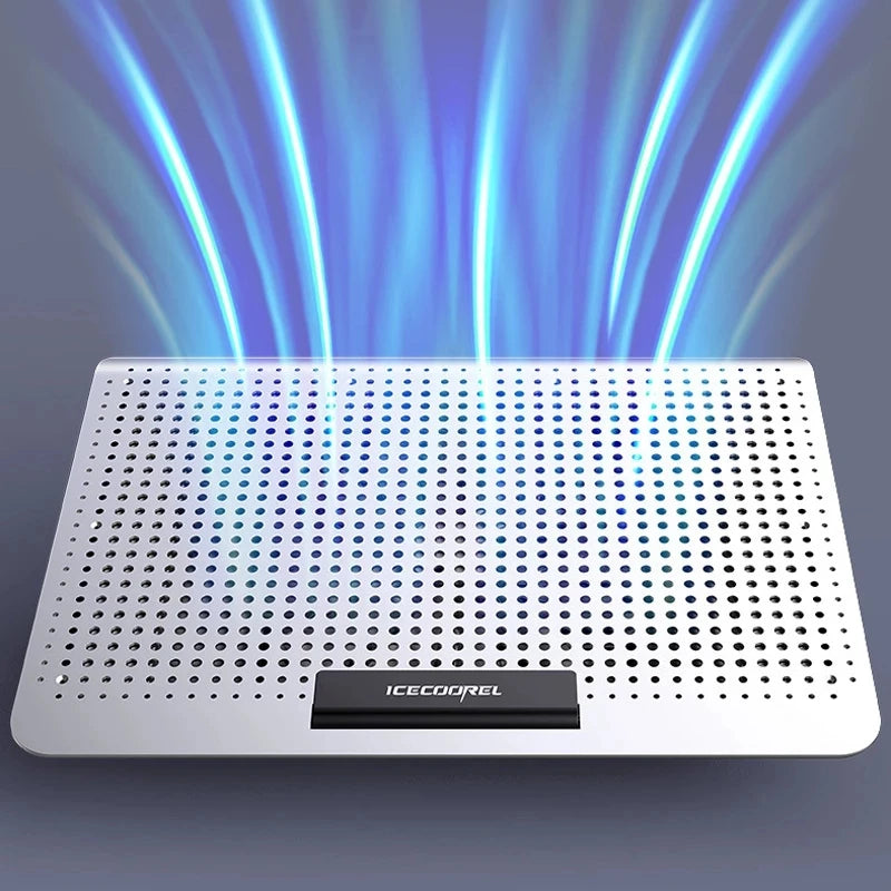 Aluminum Alloy Laptop Cooler Stand Gaming Laptop Cooling Pad 11-17 Inch Notebook