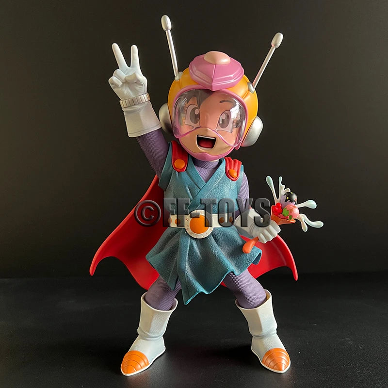 Anime Dragon Ball Gt Pan Figure Mister Satan Pan Figurine 22cm PVC Action Figures Collection Model Toys for Children