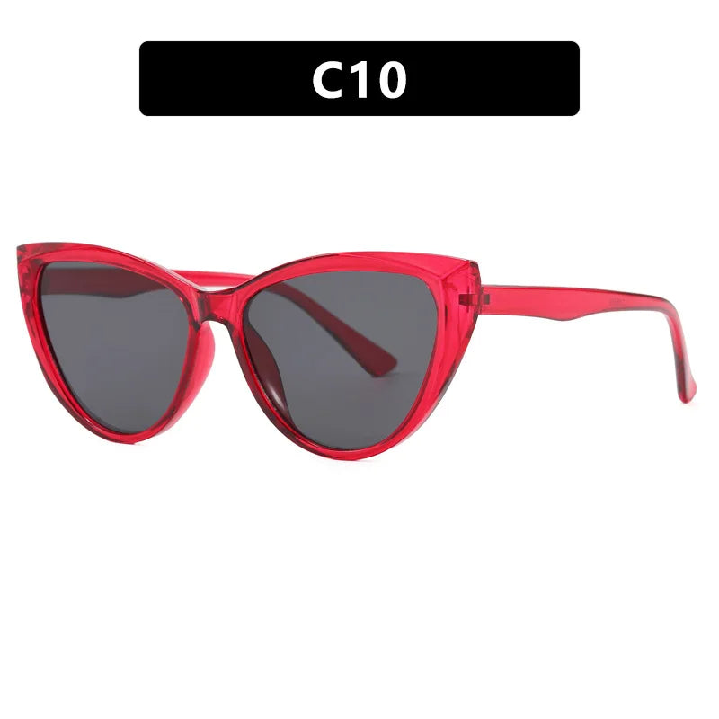 JNPCXI New Fashion Cat Eye Women Glasses Frame Clear Anti Blue Light Optical Eyewear Computer Glasses