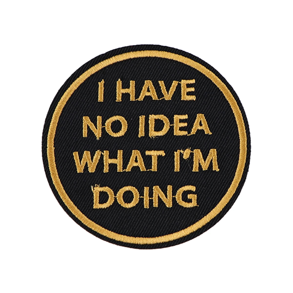 THIS IS THE WAY Patch Motivational Phrase Iron On Patches On Clothes Applique Sewing Jackets Stripes Embroidered Badge Patch