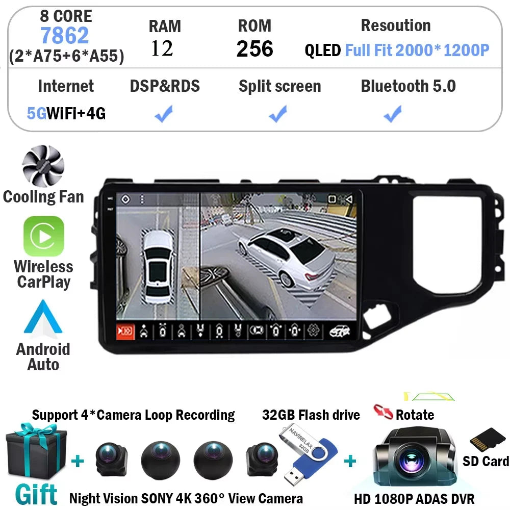 Android 15 DSP 4G For Chery Tiggo 5X 4X 2019 2020 2021 GPS Stereo Car Radio Multimedia Video Player Navigation Autoradio 2 Din