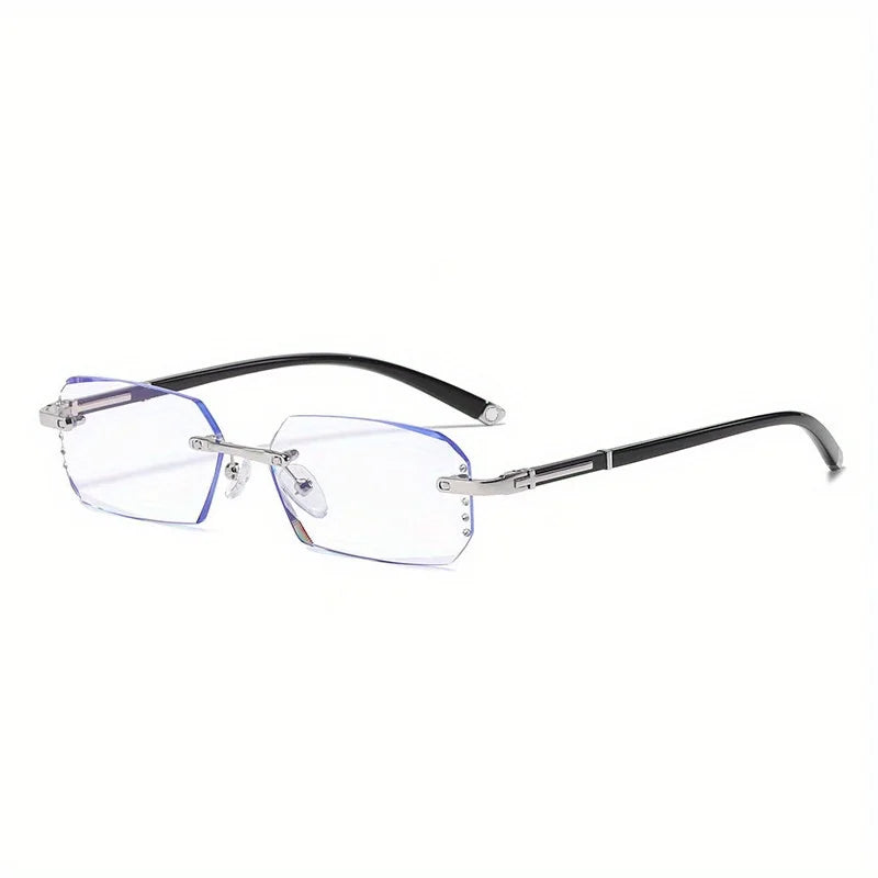 New Diamond Studded Flat Mirror for Men and Women Frameless and Cut Edge Fashionable Ultra Light High-end