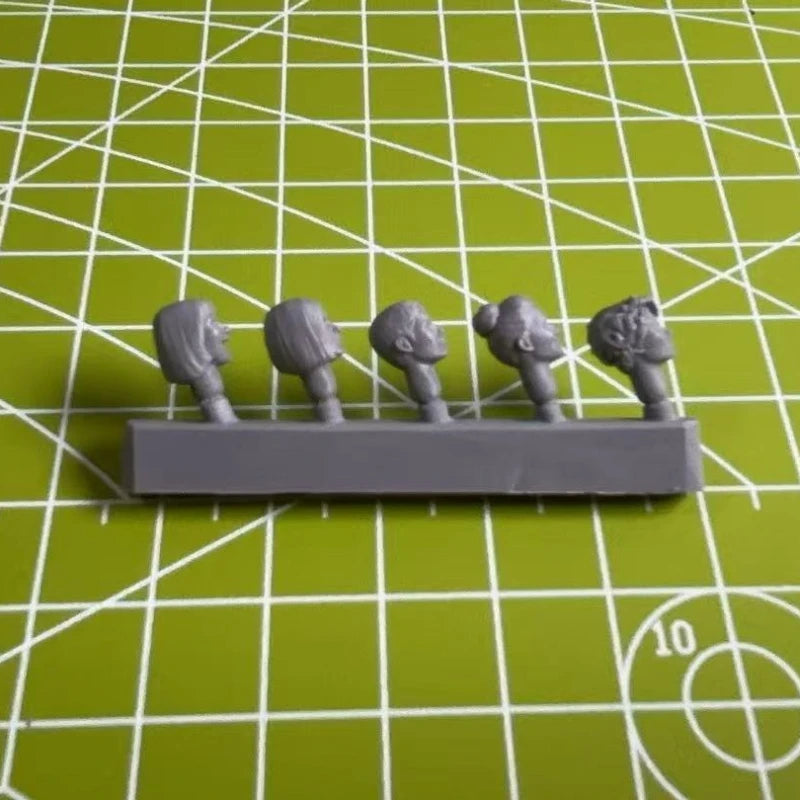 1:35 Die Casting Resin Model Assembly Kit Character Head Model Replacement Modification Unpainted