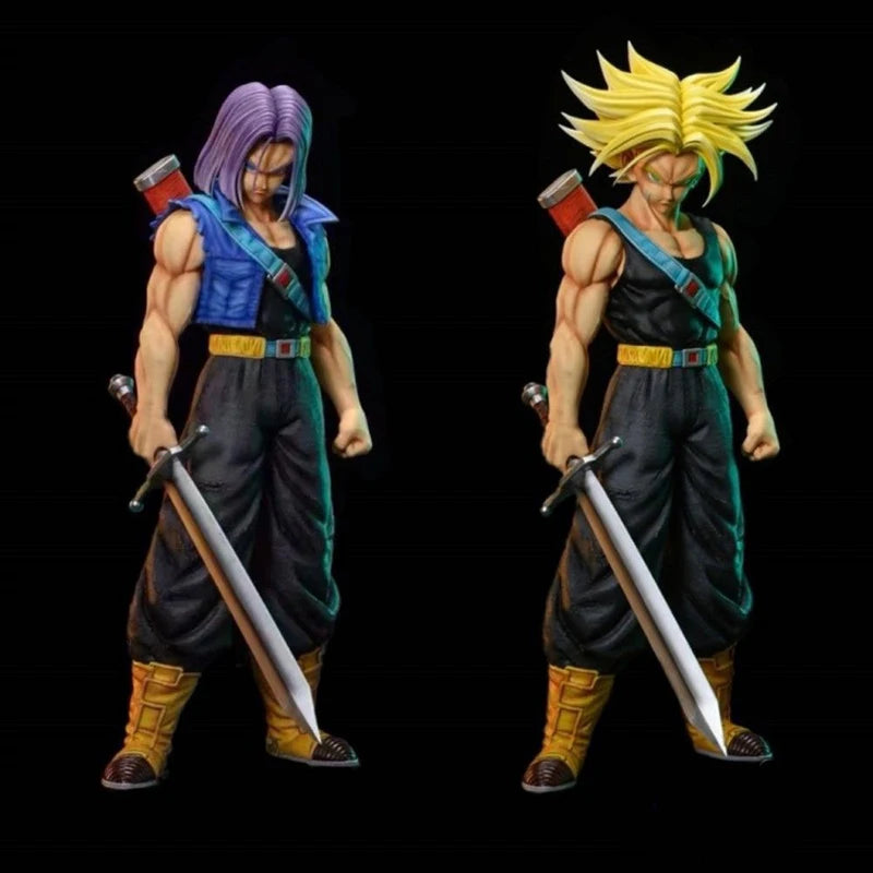 28cm Anime Dragon Ball Z Future Trunks Figure Trunks Action Figures PVC Statue Collection Model Toys for Children Gifts