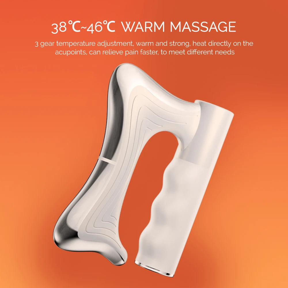 Electric Fascia Massager Body Massage Muscle Scraper Fascia Knife Fitness Vibration Muscle Relaxation Body Lifting Massage Blade