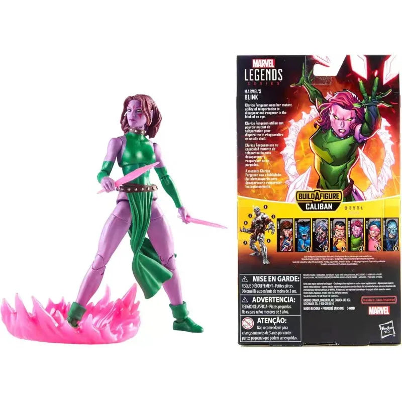 Original Hasbro Marvel Legends Series X-MEN MARVEL'S BLINK  Action Toy Figure Collection Model