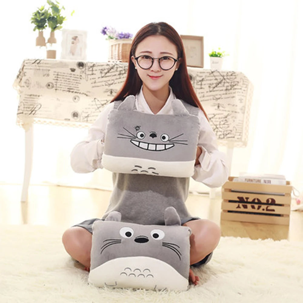 Super Cartoon Cute Nap Pillow Creative Hand Warmer Pillow Cartoon Warm Gloves